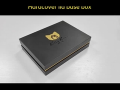 छोटे काले उपहार पैकेजिंग बॉक्स कठोर अंगूठी टैग कफलिंक उपहार बॉक्स
