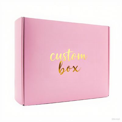 थोक पुन: प्रयोज्य नालीदार कागज कॉस्मेटिक मेलर बॉक्स फोल्डेबल ई-कॉमर्स शिपिंग बॉक्स इत्र आईलैश मैट लॅमिनेशन के लिए