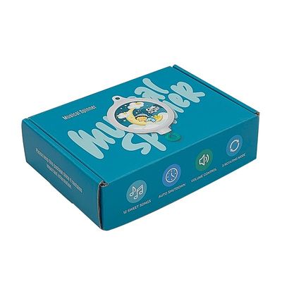 संकुचित नालीदार कागज का डिब्बा