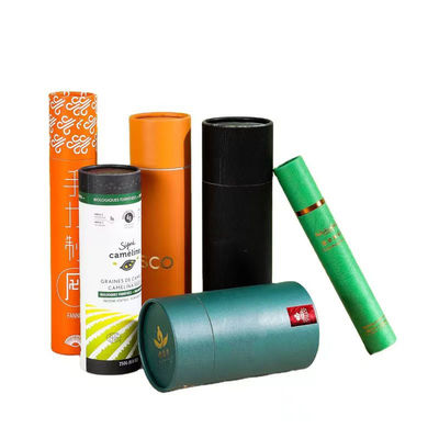 10ml 30ml 50ml ट्यूब पैकेजिंग बॉक्स मोमबत्तियों के लिए गोल सिलेंडर सौंदर्य प्रसाधन