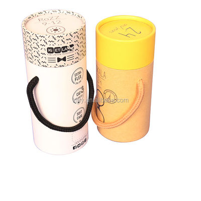 10ml 30ml 50ml ट्यूब पैकेजिंग बॉक्स मोमबत्तियों के लिए गोल सिलेंडर सौंदर्य प्रसाधन