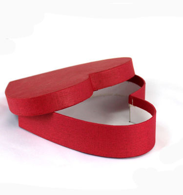 अनुकूलन योग्य रंगीन कागज हृदय के आकार के उपहार बक्से