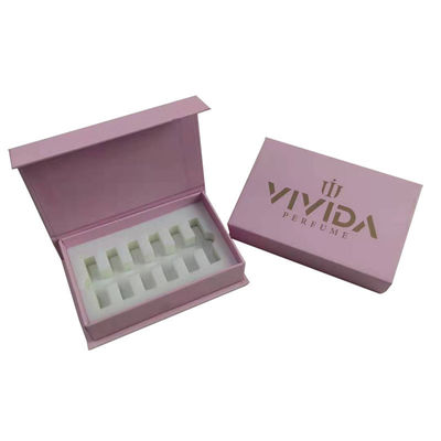 कस्टम ऑर्डर स्वीकार 5ml 8ml 10ml परफ्यूम गिफ्ट सेट स्पंज लाइनर के साथ पैकिंग बॉक्स