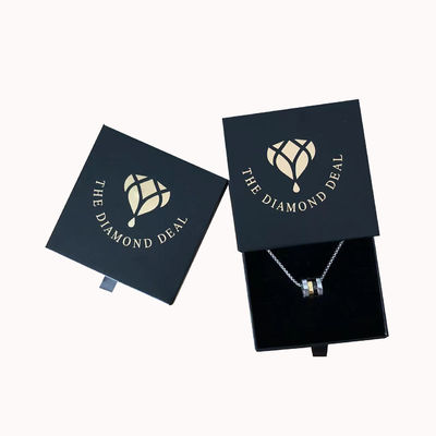 शादी की अंगूठी हार बालियां स्लाइडिंग कार्डबोर्ड उपहार बॉक्स कस्टम लोगो और कस्टम आदेश