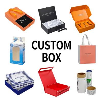 Eco-Friendly Custom Zipper Mailer Box Corrugated Cardboard with Black Matte Lamination  UV Varnishing