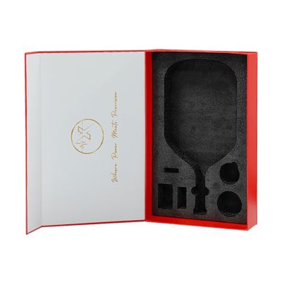 बैडमिंटन और पैडल रैकेट के लिए थोक कस्टम मुद्रित बड़े चुंबकीय बॉक्स पैकेजिंग, लोगो प्रिंटिंग के साथ बड़े उपहार बॉक्स