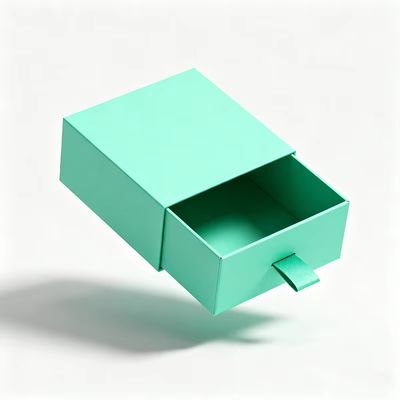 थोक लक्जरी स्क्वायर पैटर्न दराज स्लाइड व्हाइट कार्डबोर्ड गिफ्ट पैकेजिंग ज्वेलरी बॉक्स