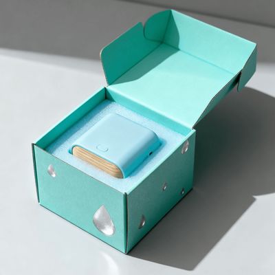 सौंदर्य प्रसाधनों के लिए लोगो के साथ अनुकूलित व्यक्तिगत लक्जरी रंगीन छोटे नालीदार शिपिंग मेलर बॉक्स
