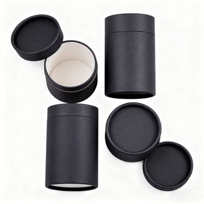 टूथब्रश आवश्यक तेल मोमबत्ती कॉफी चाय पैकेजिंग क्राफ्ट पेपर और कार्डबोर्ड सामग्री के लिए कस्टम सिलेंडर पेपर ट्यूब