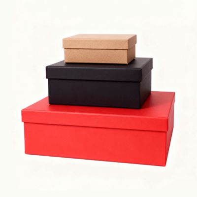 कस्टम लक्जरी ऑरेंज ढक्कन बेस फ्लैट पैक गिफ्ट बॉक्स सेट पेपर बैग के साथ विशेषताएं मैट लैमिनेशन एम्बॉसिंग गोल्ड फ़ॉइल प्रिंटिंग