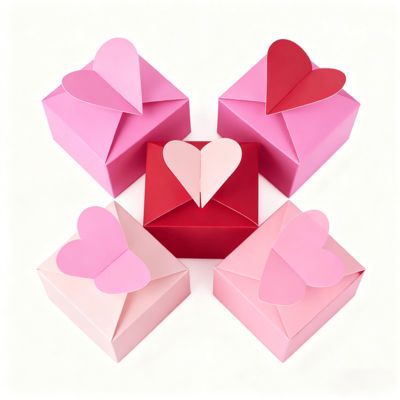 हमारे विशेष दिल के आकार के कार्ड बॉक्स को प्यार से खोलें, चमकदार मैट लैमिनेटिंग स्पंज लाइनर हर खास पल को संभालें, मोमबत्तियाँ