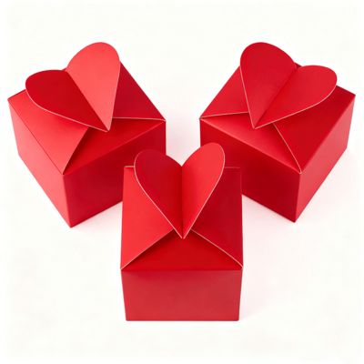 हमारे विशेष दिल के आकार के कार्ड बॉक्स को प्यार से खोलें, चमकदार मैट लैमिनेटिंग स्पंज लाइनर हर खास पल को संभालें, मोमबत्तियाँ