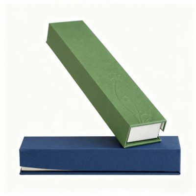 लक्जरी सॉलिड कलर रेक्टेंगल क्लैमशेल अगरबत्ती बॉक्स कस्टम क्राफ्ट पेपर पैकेजिंग उपहारों के लिए कठोर बॉक्स स्पंज लाइनिंग स्टैम्पिंग