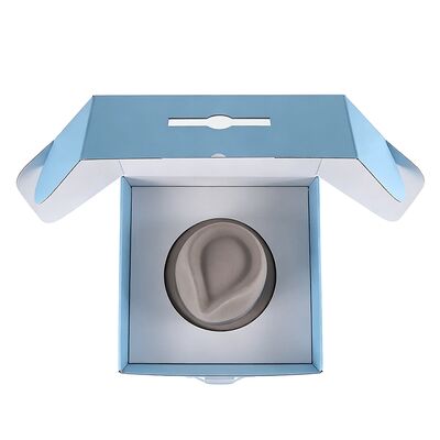 लोगो के साथ कस्टम टोपी के बक्से पर्यावरण के अनुकूल लेपित कठोर लक्जरी कार्डबोर्ड शिपिंग पेपर बक्से टोपी के लिए पैकेजिंग