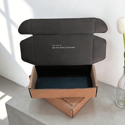 Custom Personalized Environmentally Friendly Glossy Laminated Cardboard Foldable Gift Box With Logo for Brand Packaging