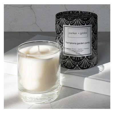 कस्टम मोमबत्ती जार ढक्कन और उपहार बॉक्स के साथ CMYK/PANTONE मुद्रण में पैकेजिंग बॉक्स