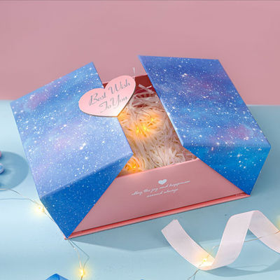 अपने लोगो के साथ अनुकूलित डबल डोर ओपन रिंग परफ्यूम वॉच पैकेजिंग गिफ्ट बॉक्स